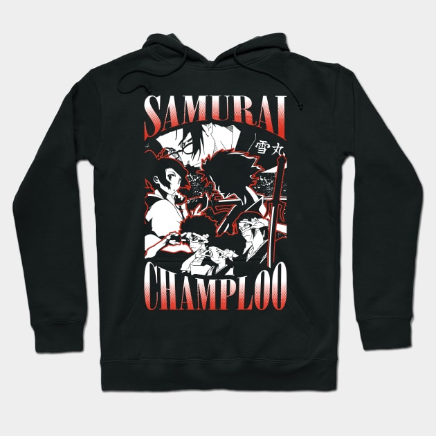 Samurai Champloo The Three Hoodie by TrueStory